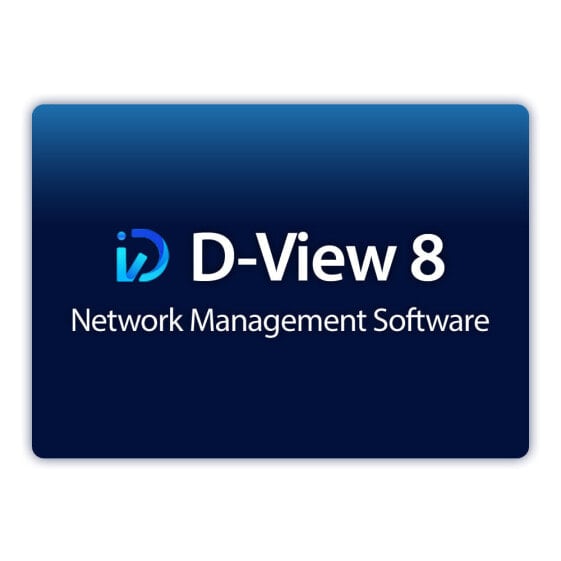D-Link D-View 8 Standard Software - 1 license(s) - 4 year(s) - License