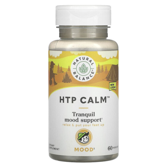 Natural Balance, HTP Calm`` 60 вегетарианских капсул