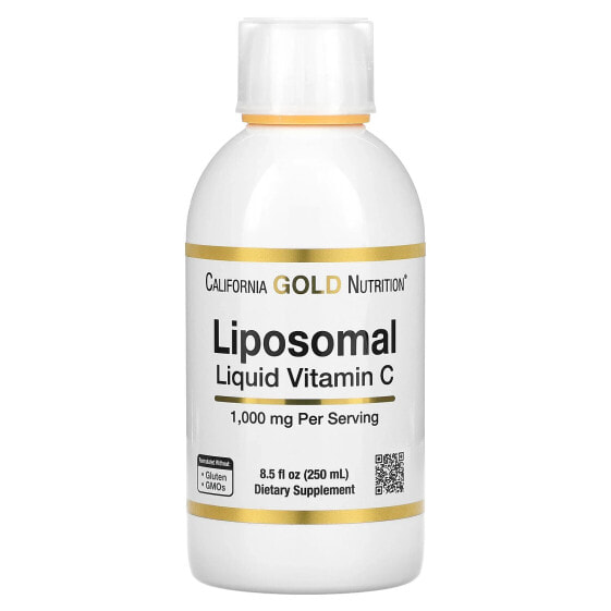 Витамин C липосомальный 1,000 мг, 250 мл California Gold Nutrition