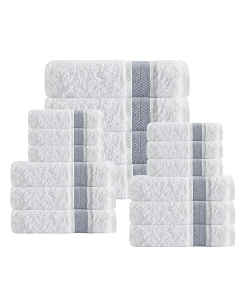 Unique 16-Pc. Turkish Cotton Towel Set