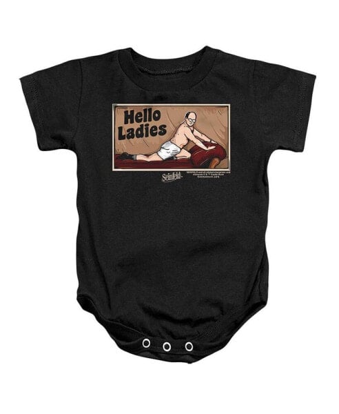 Baby Girls Baby Hello Ladies Snapsuit