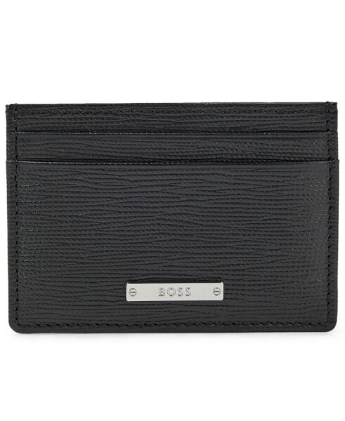 BOSS Men's Italian-Leather Card Holder