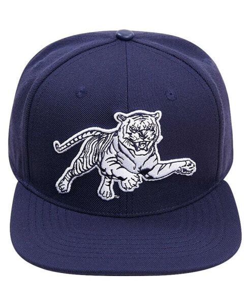 Men's Navy Jackson State Tigers Evergreen Mascot Snapback Hat