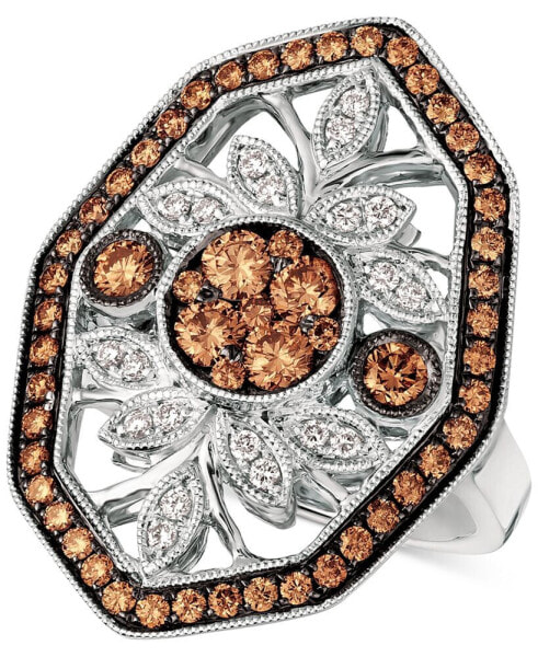 Chocolatier® Chocolate Deco™ Diamond Statement Ring (1-1/8 ct. t.w.) in 14k White Gold