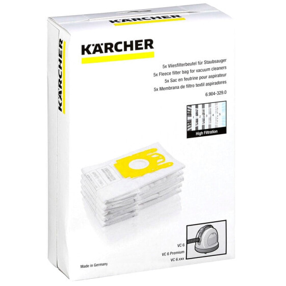 KARCHER Fleece Filter Bag For VC 5 units