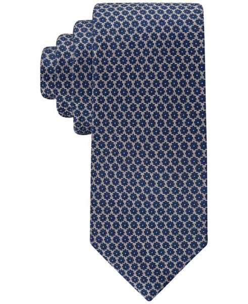 Men's Floral Medallion Tie