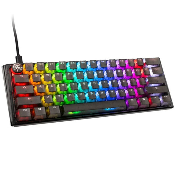 Ducky One 3 Aura Black Mini Gaming Tastatur, RGB LED - MX-Brown (US)