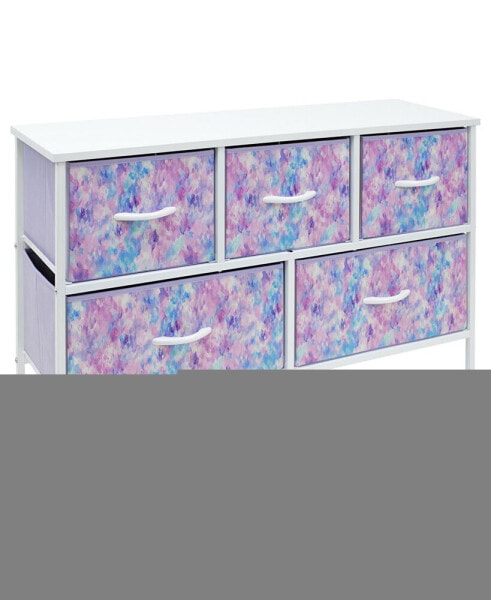 5 Drawer Storage Cube Dresser