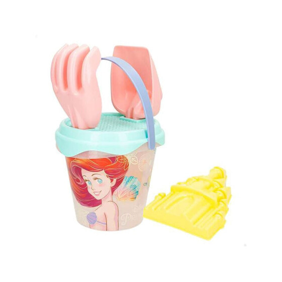 COLOR BABY The Little Mermaid 14 cm With Sieve. Shovel. Rake And 1 Mold beach cube