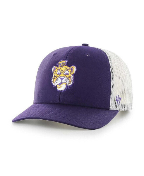 Men's Purple LSU Tigers Trucker Adjustable Hat