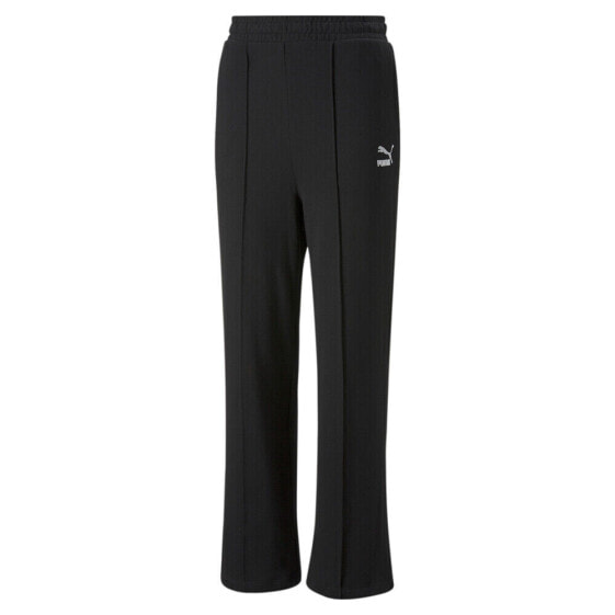 Puma Classics Straight Sweatpants Womens Black Casual Athletic Bottoms 53568601