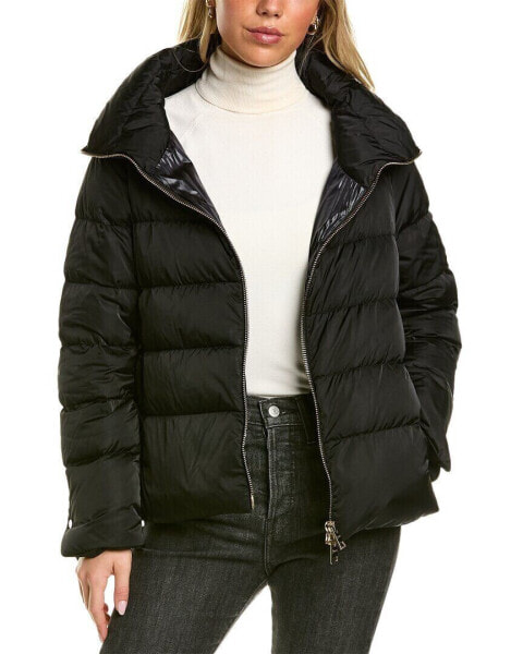 Herno Short Quilted Down Jacket Women's Black 42