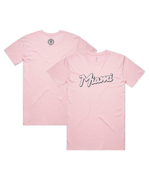 Men's and Women's Pink Inter Miami CF Vice Essentials T-Shirt