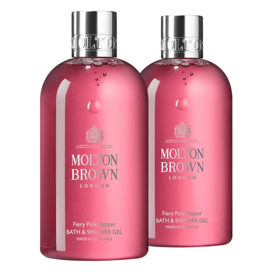 Molton Brown Doppelpack Fiery Pink Pepper Bath & Shower Gel