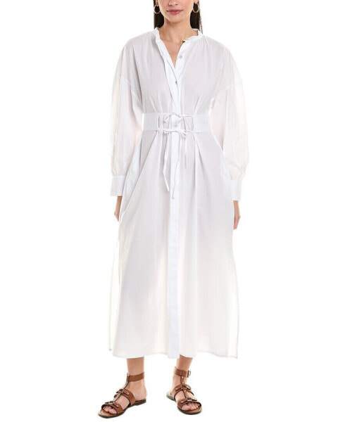 Alpha Studio Maxi Shirtdress Women's