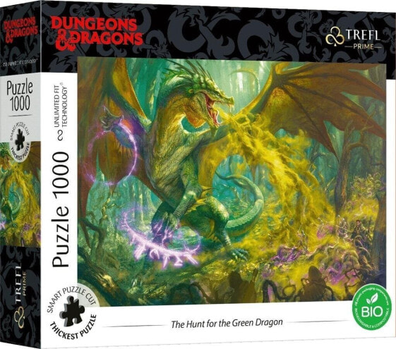 Trefl Puzzle 1000 The Hunt for the Green Dragon TREFL