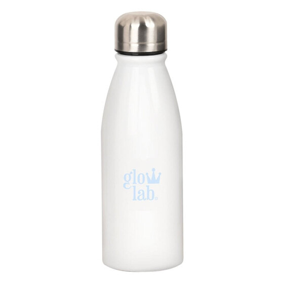 SAFTA 500ml Isolated Metal Glowlab Swans Water Bottle