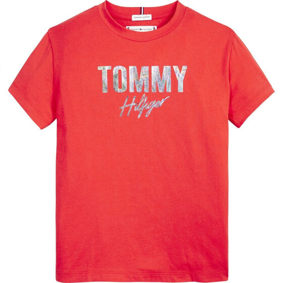 TOMMY HILFIGER Script short sleeve T-shirt