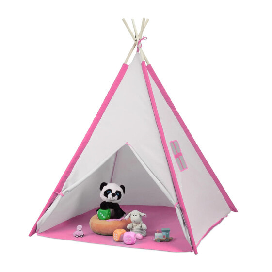 Игровая палатка Relaxdays Tipi Spielzelt mit Bodenmatte для детей