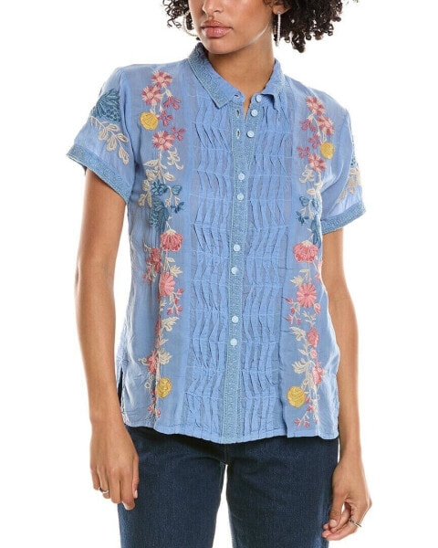 Johnny Was Jetra Blouse Women's