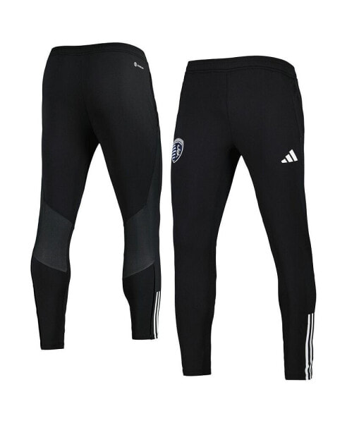 Men's Black Sporting Kansas City 2023 On-Field Team Crest AEROREADY Training Pants