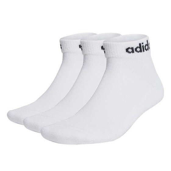 Sports Socks Adidas 3P HT3457 White