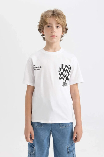Erkek Çocuk T-shirt C3299a8/wt34 Whıte
