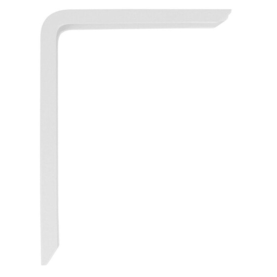 Настенный кронштейн AMIG 4plus-21112 Полки Алюминий Белый (30 x 20 cm)