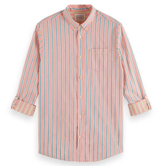 SCOTCH & SODA Dobby long sleeve shirt