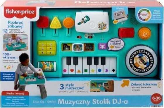 Fisher Price Muzyczny Stolik DJ-a HRB65