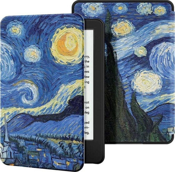 Pokrowiec Strado Etui graficzne Smart Case do Kindle Paperwhite 4 (Starry Sky)