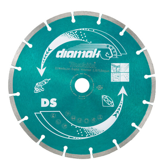 Makita D-61145 - Segmented rim diamond blade - 2.22 cm - 23 cm - 7 mm - 1 pc(s)