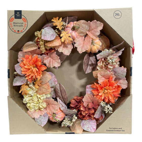 Member's Mark Seasonal Harvest Wreath, 26"