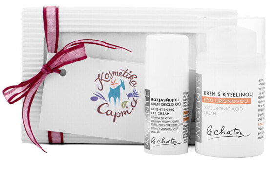 Argenté moisturizing and brightening skin care gift set