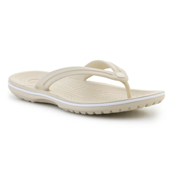 Шлепанцы женские Crocs Crocband Flip Bone 11033-2Y2