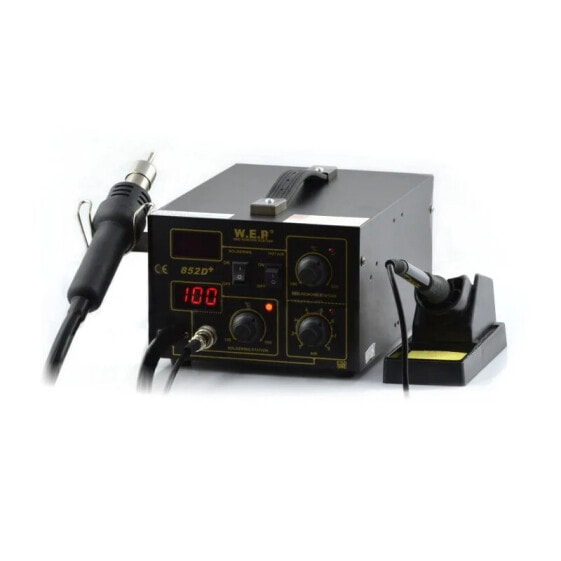Soldering station 2in1 hotair and soldering iron WEP 852D+