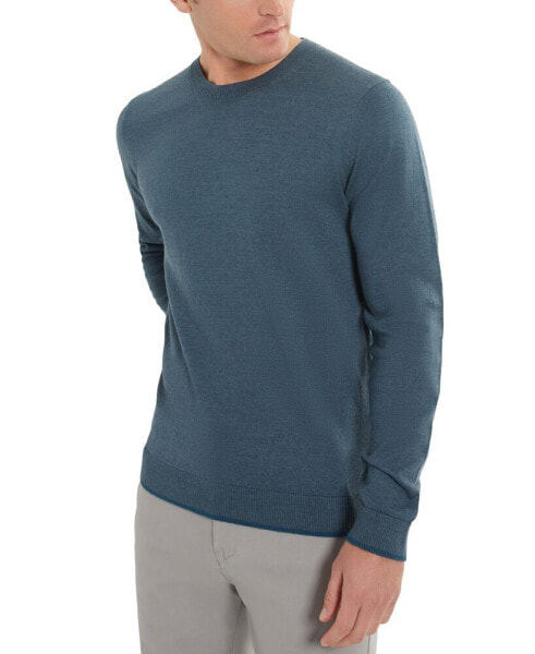 Men's Slim Fit Lightweight Crewneck Pullover Sweater