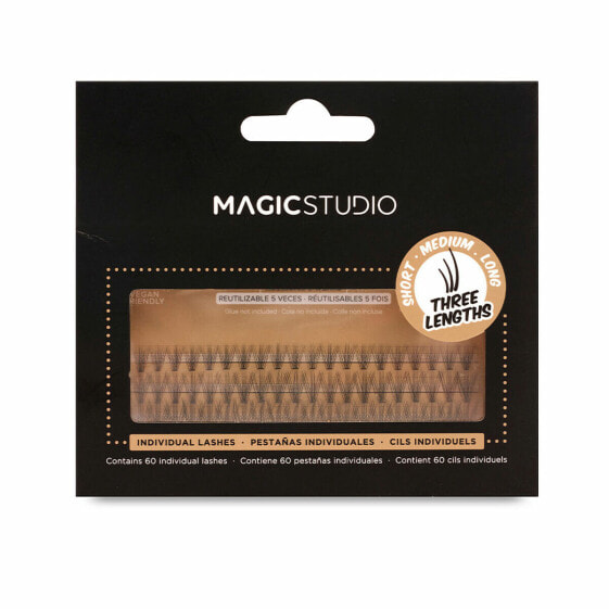 Набор искусственных ресниц Magic Studio Mink Индивидуальный 60 штук