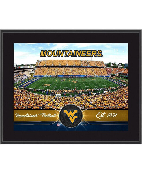 West Virginia Mountaineers 10.5" x 13" Sublimated Team Plaque