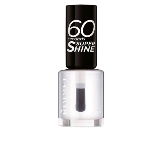 Rimmel 60 Seconds Super Shine  #740-clear Лак для ногтей 8 мл