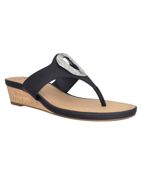 Women's Rosala Ornamented Thong Sandals