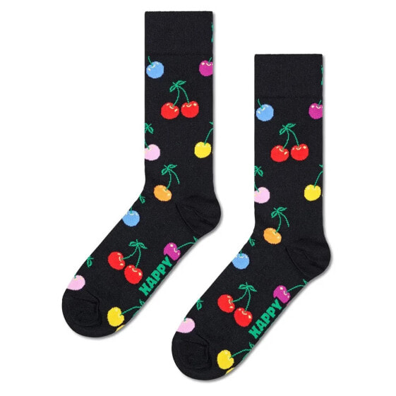 HAPPY SOCKS Cherry Half long socks