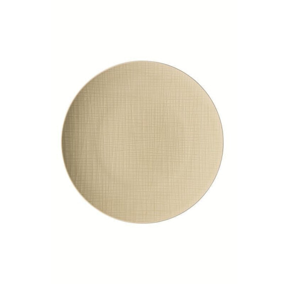 Rosenthal Mesh Cream Teller flach 33 cm beige Platzteller Pizzateller