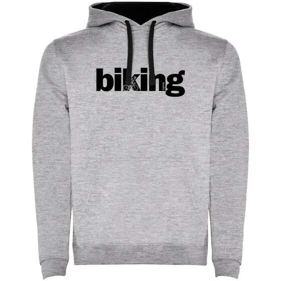 KRUSKIS Word Biking Two-Colour hoodie