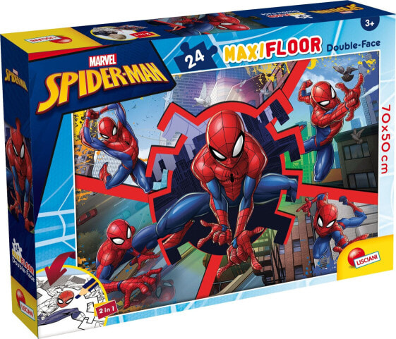 Lisciani LISCIANI MARVEL PUZZLE DF MAXI FLOOR 24 SPIDERMAN