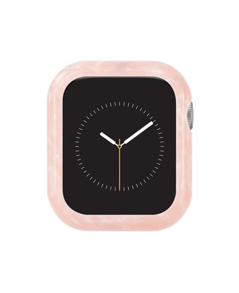 Women's Pink Acetate Protective Case designed for 41mm Apple Watch