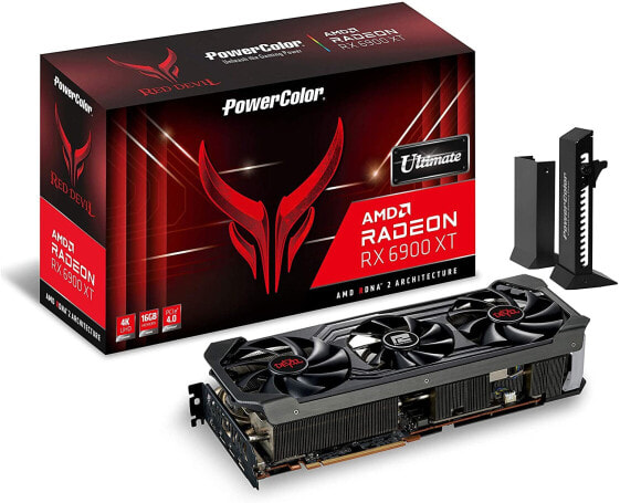 Видеокарта  PowerColor Red Devil AMD Radeon RX 6900 XT Ultimate  16GB GDDR6 Memory, Powered by AMD RDNA 2, HDMI 2.1