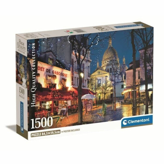 Пазл Clementoni Paris Montmartre 1500 Предметов