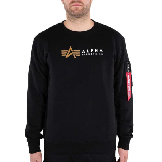 ALPHA INDUSTRIES Label sweatshirt