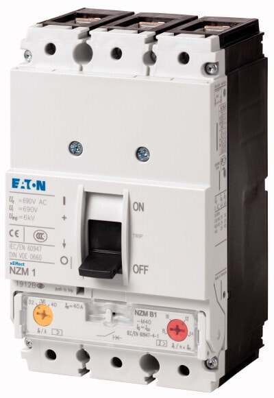 Eaton NZMB1-M100 - Motor protective circuit breaker - Type A - IP20